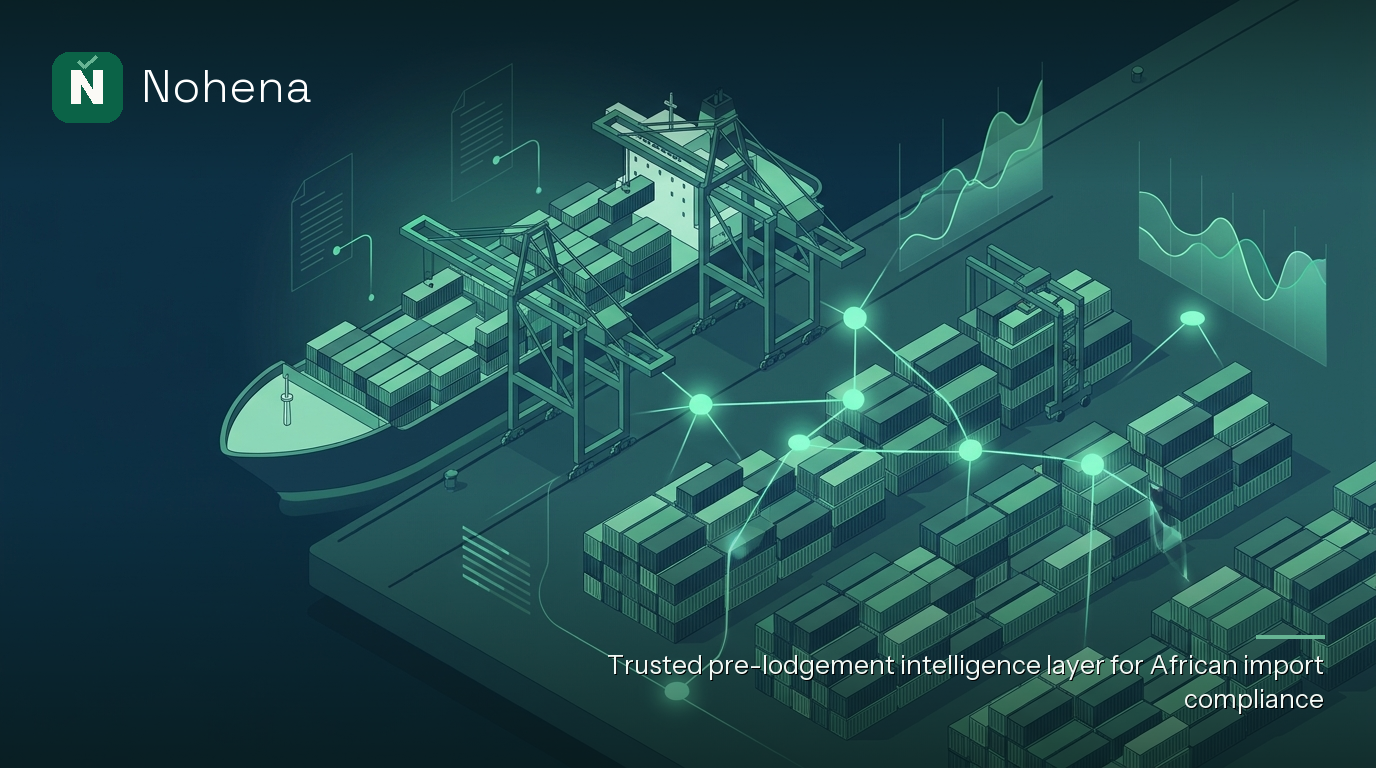 Editorial illustration for Beyond OCR: How AI-Powered Document Extraction is Revolutionizing Trade Compliance: abstract customs and logistics motifs evoking AI document extraction