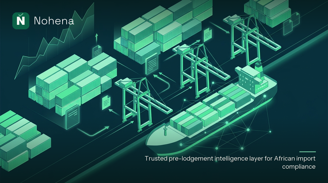 Editorial illustration for Nigeria's 2026 Import Prohibition List: A Deep Dive into the 17 Banned Categories.: Towering,