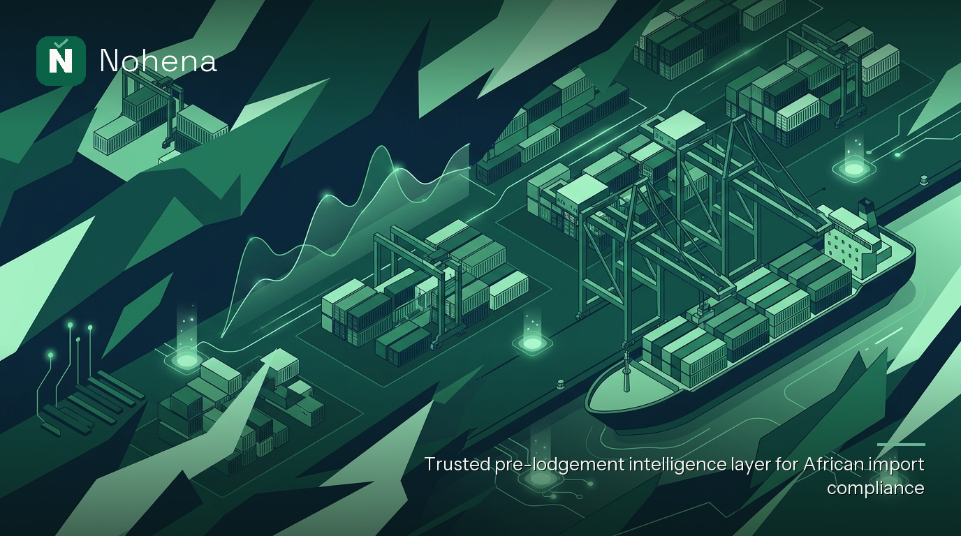 Editorial illustration for PAAR Delays & Demurrage: How to Avoid the Hidden Costs in Nigerian Import Clearance: Jagged abstract shards