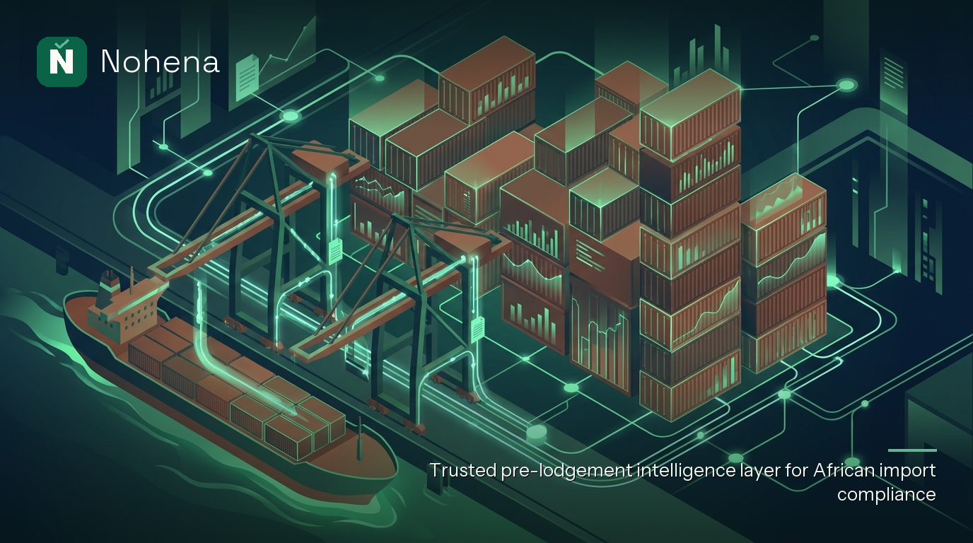 Editorial illustration for VAT Status on Imports: What Nigerian Importers Need to Know for Q1 2026: Towering stacks of rust